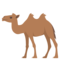 Two-Hump Camel emoji on Emojione